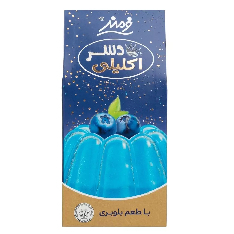 پودر  ژله اکلیلی بلوبری فرمند 100 گرمی
