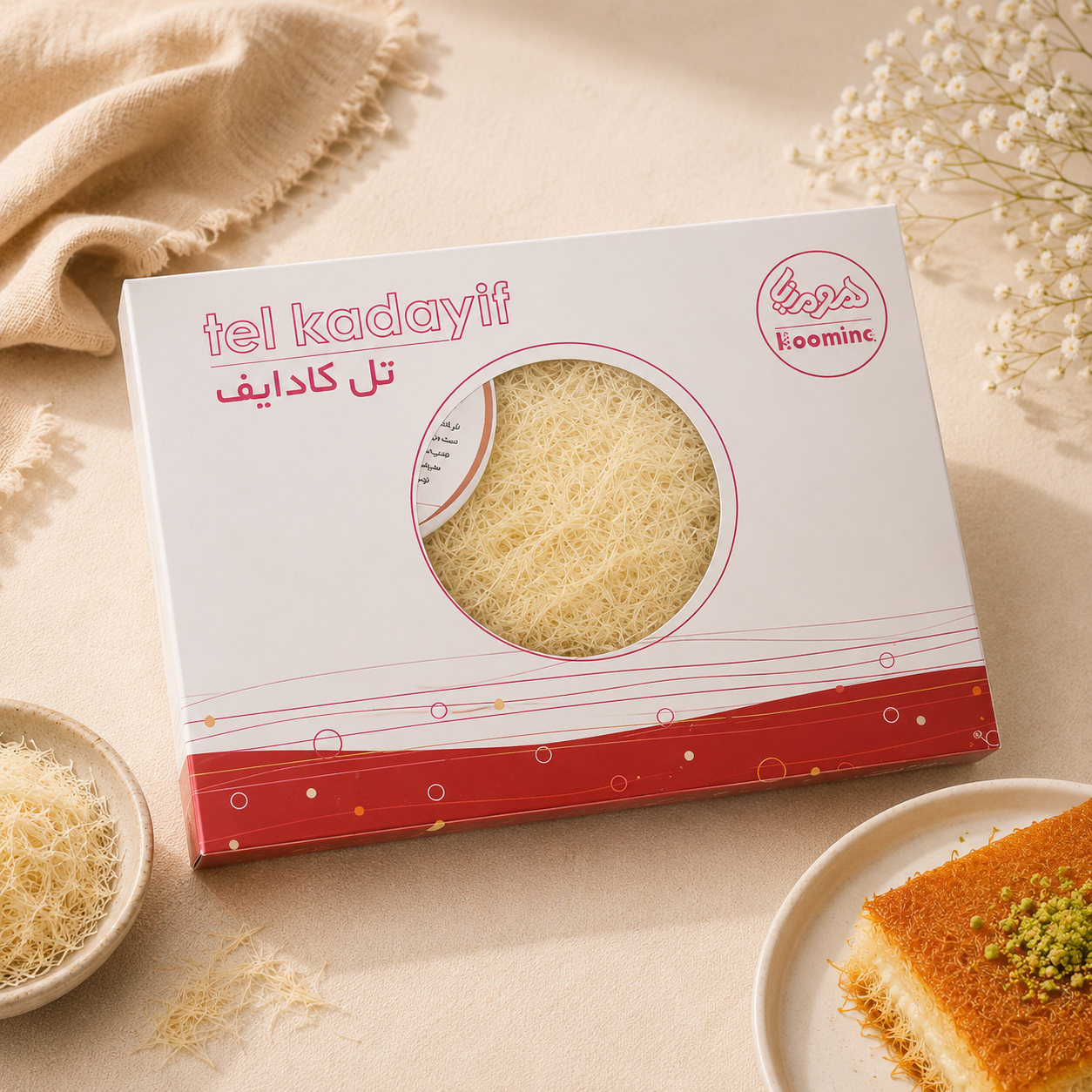 رشته کادایف خشک (رشته مخصوص کنافه)